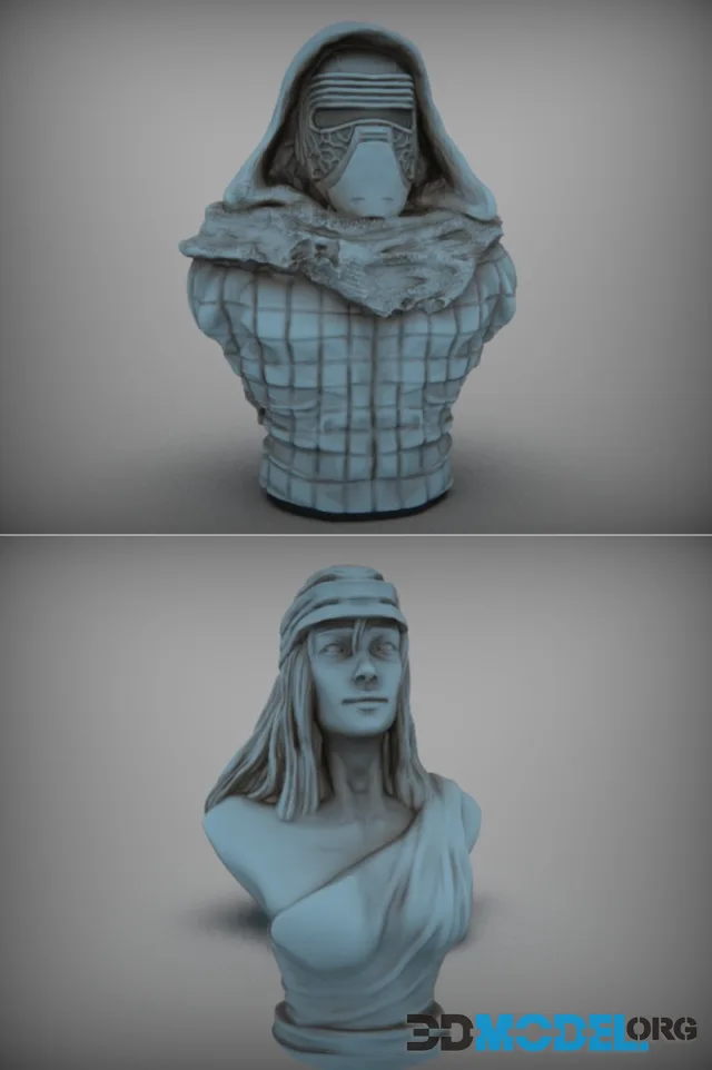 Kylo Ren and Elektra – Printable