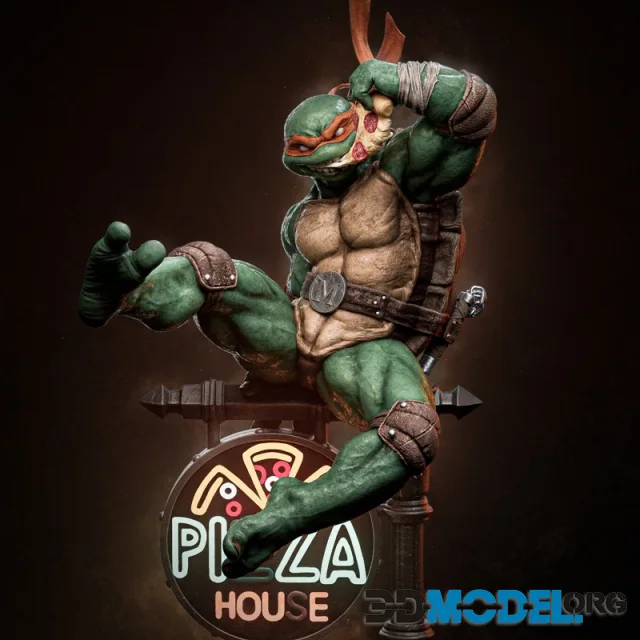 Ca 3d Studios - Michelangelo – Printable