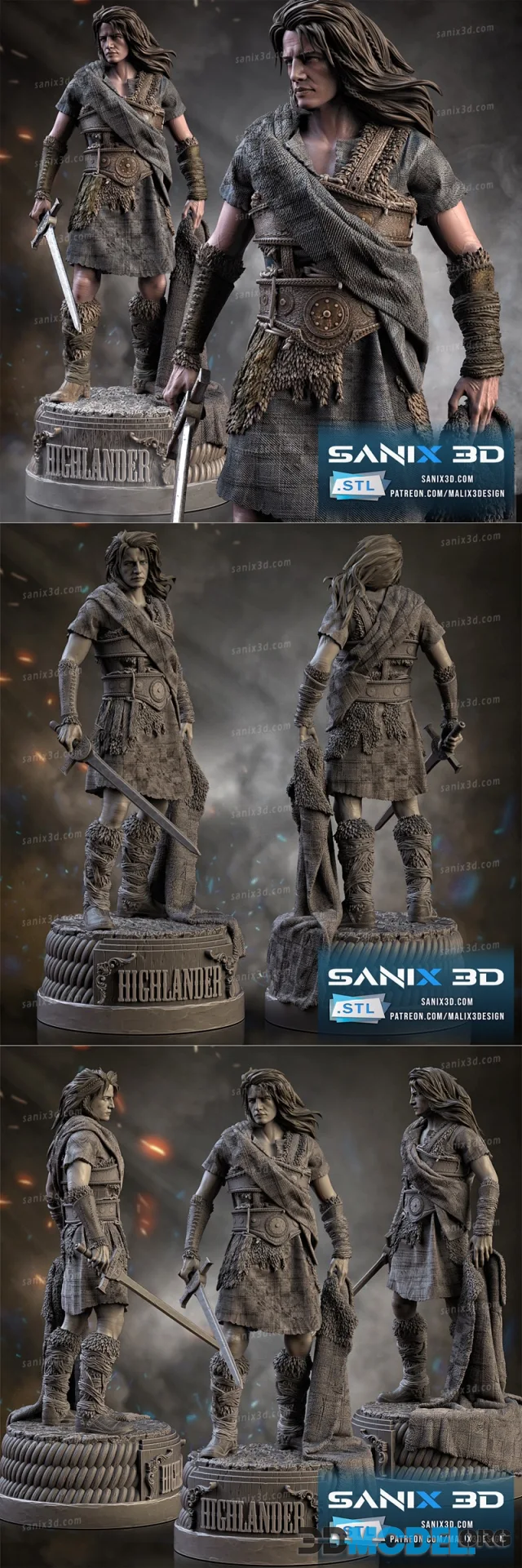 Sanix - Highlander – Printable