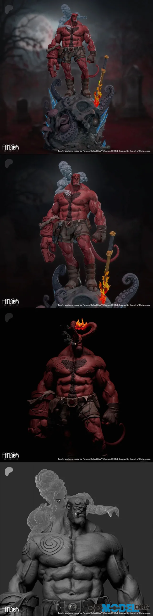 Hellboy Delivery – Printable