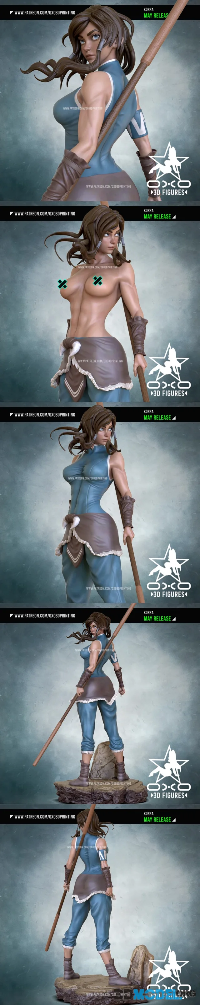 OXO3D - Korra – Printable