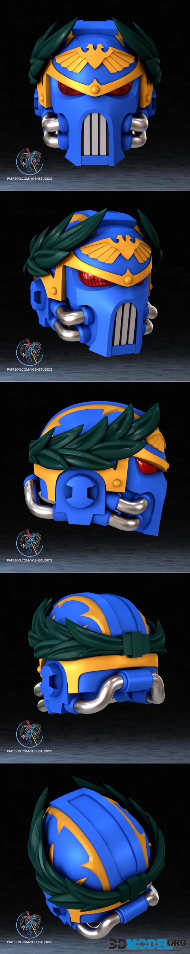 40K Roboute Guiliman Helmet – Printable