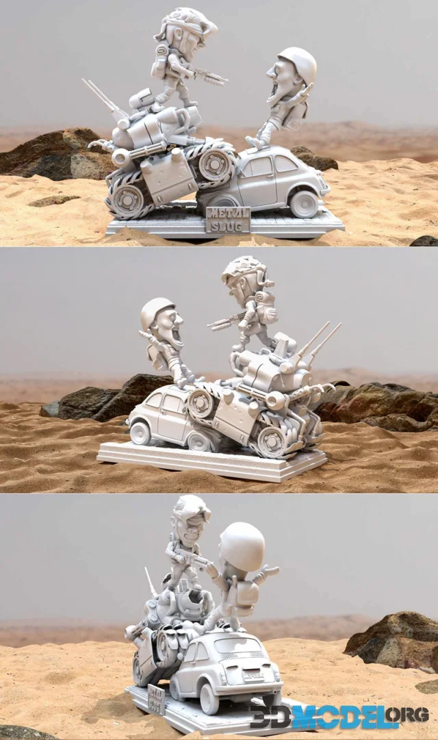 Metal slug Diorama – Printable