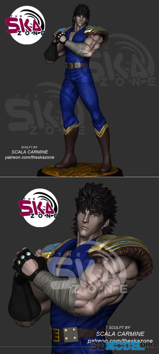 Kenshiro - Hokuto no Ken – Printable