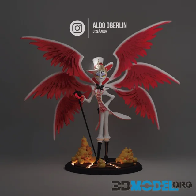 Hazbin Hotel Lucifer – Printable