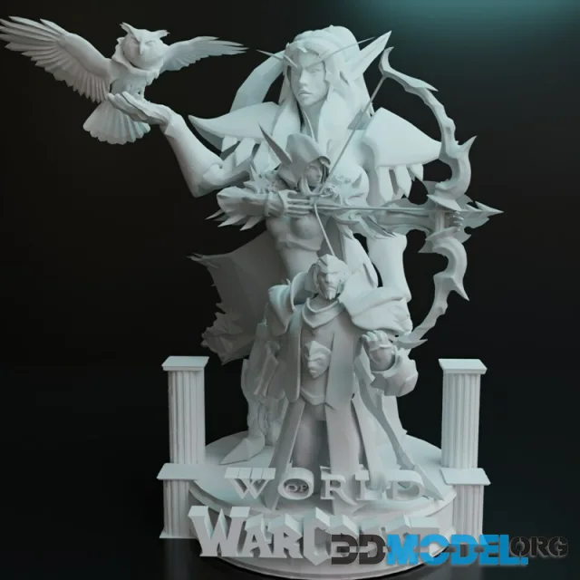 World Of Warcraft - 3 Piece base – Printable