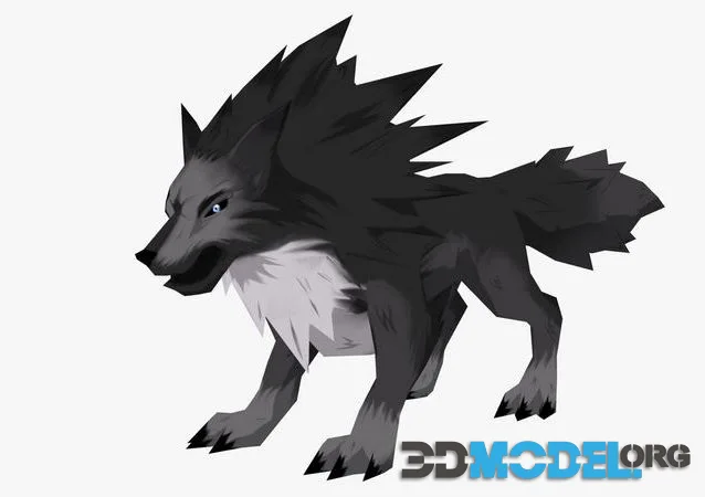 Anime Wolf (PBR)
