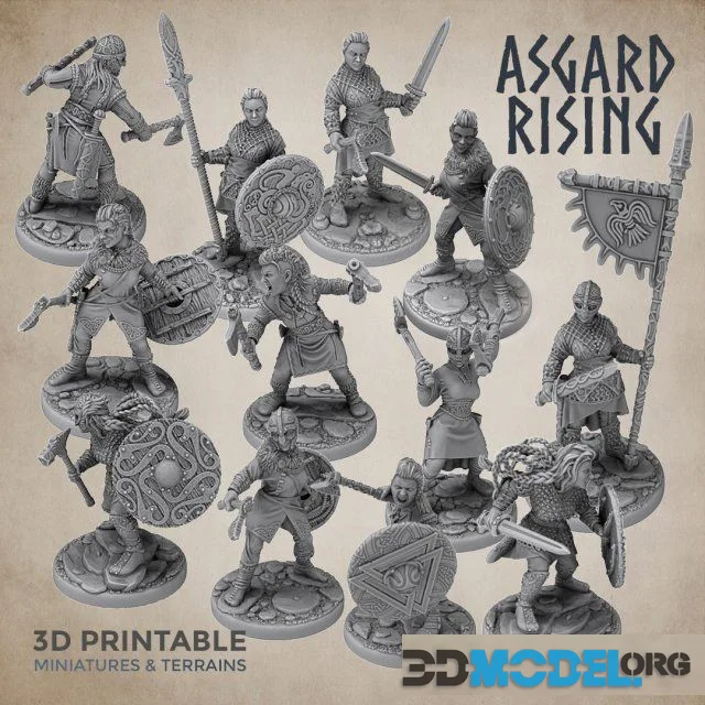 Asgard Rising – Shieldmaidens Warband June 2020