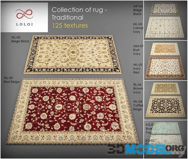 Collection of Loloi rugs