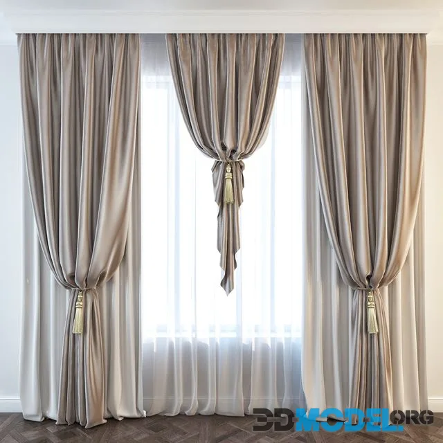 Curtain for classic interior
