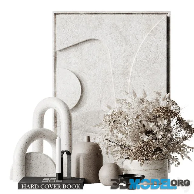 3D Model – Decor set 4