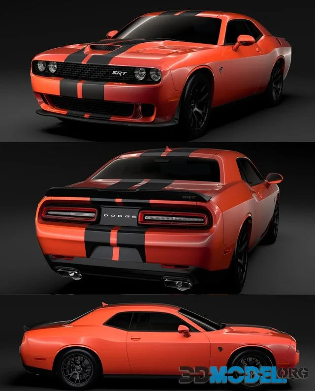 Dodge Challenger SRT Hellcat Go Mang