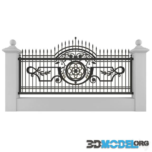 Forged fence 22