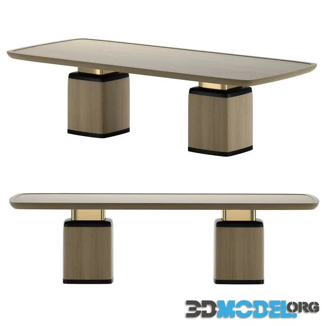 3D Model – FRATO NAGANO Dining Table