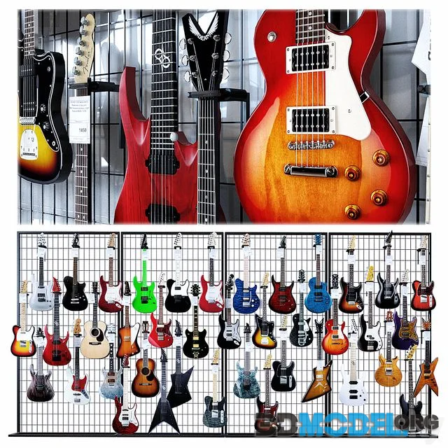 Guitar store