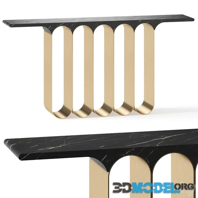 Herve Langlais Steel5 Console Table