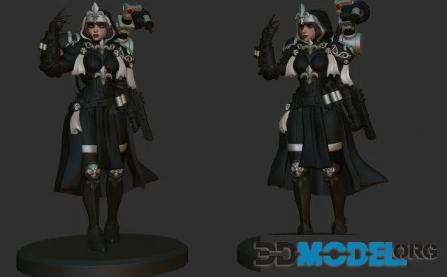Hospitaler Space Nun Anime Figurine