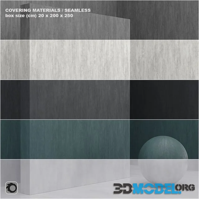 Material (seamless) - coating, plaster set 40