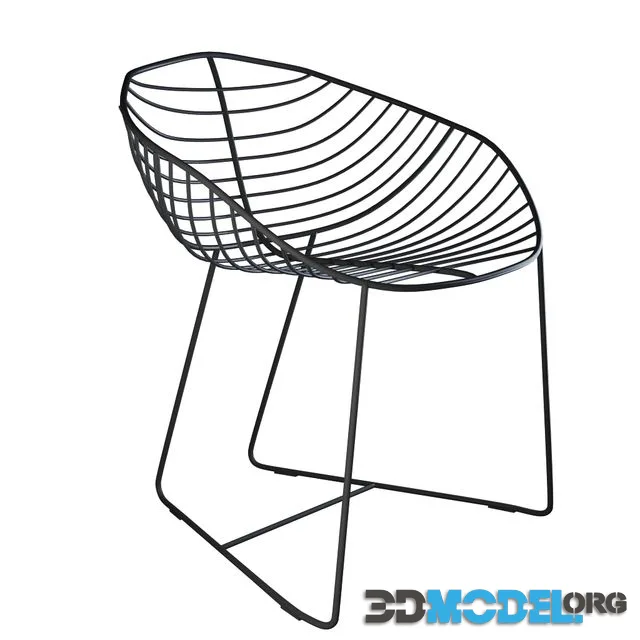Metal chair LYSTOK chair