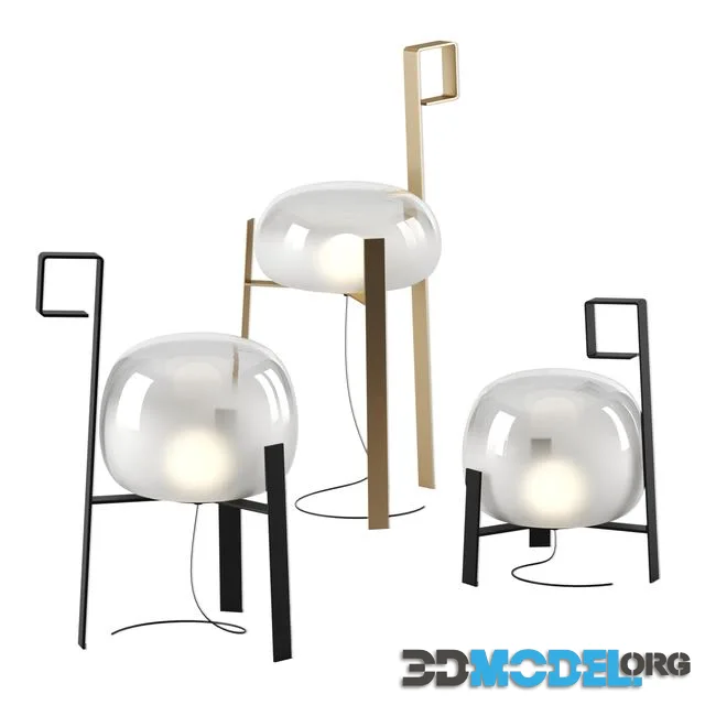 OASI floor lamps by Hind Rabii