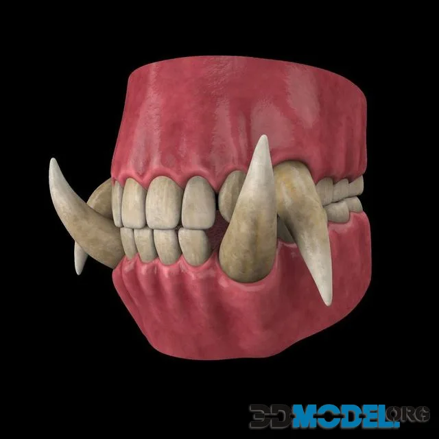 Orc Teeth (PBR)