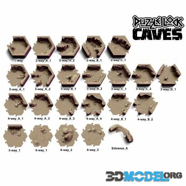 PuzzleLock Caves