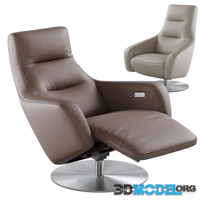 Reclining Armchair EgoItaliano Nora Recliner Chair