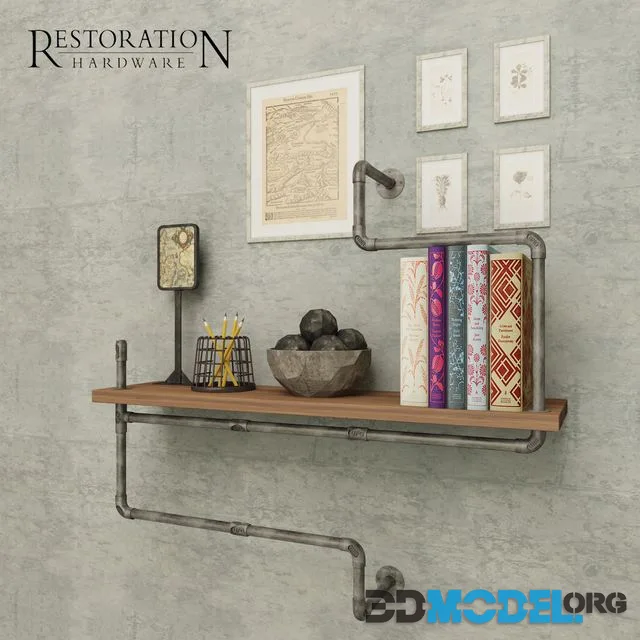 Restoration Hardware. Decorative set # 6