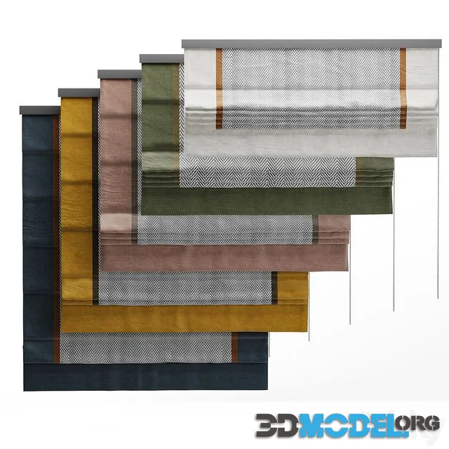 Roman blinds 3 (several colors)