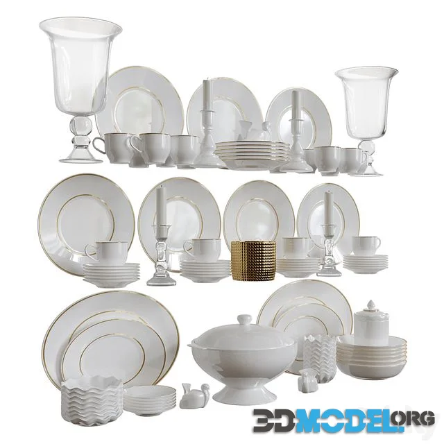 Set of Dishes 2