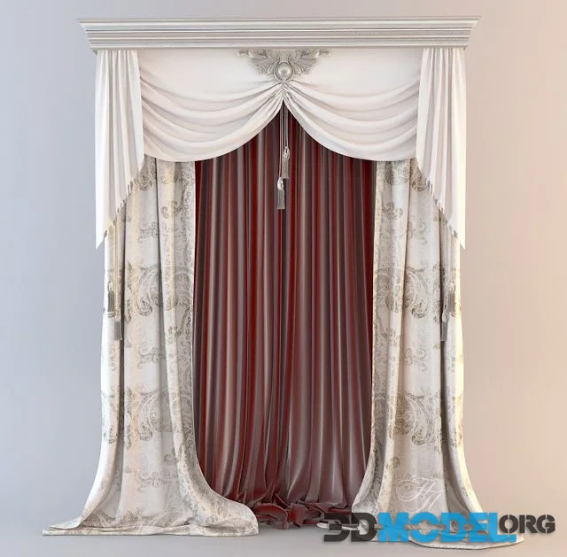 Slat, decor curtain fabric lambrequin