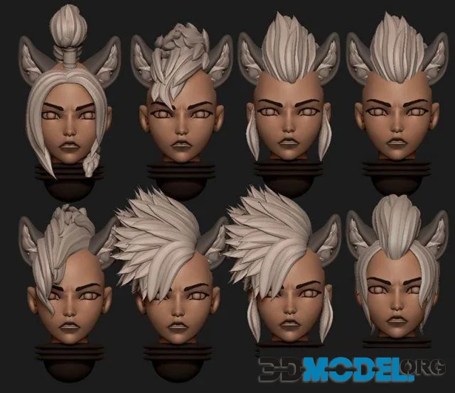 Space Nuns Punk Heads
