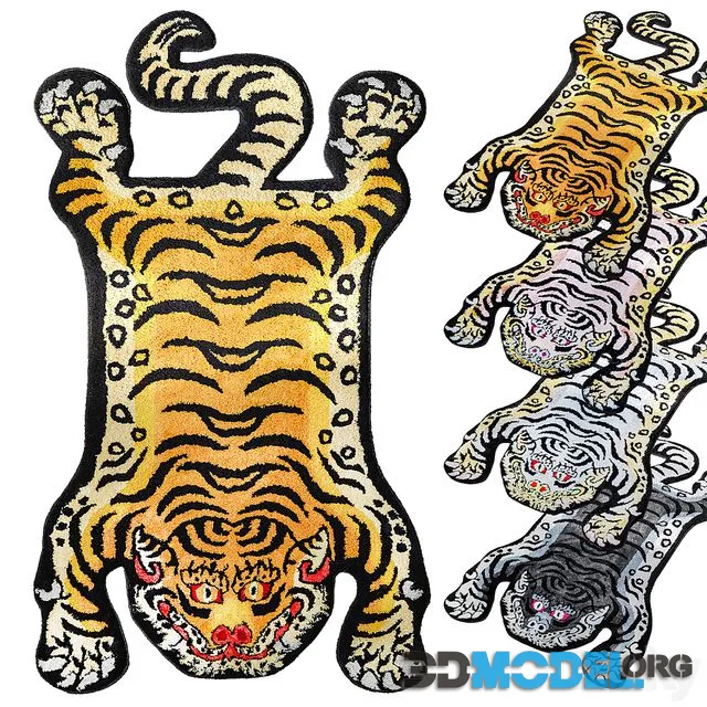 Tibetan tiger rug