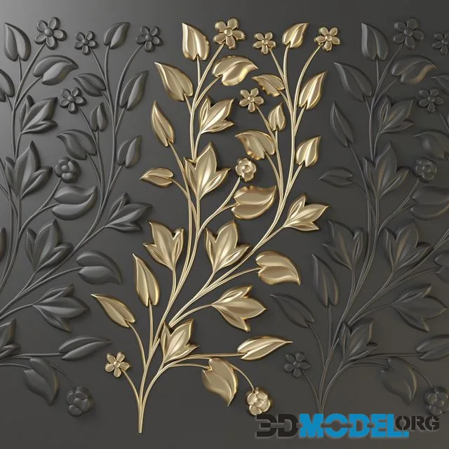 Wall decor 002. Flower