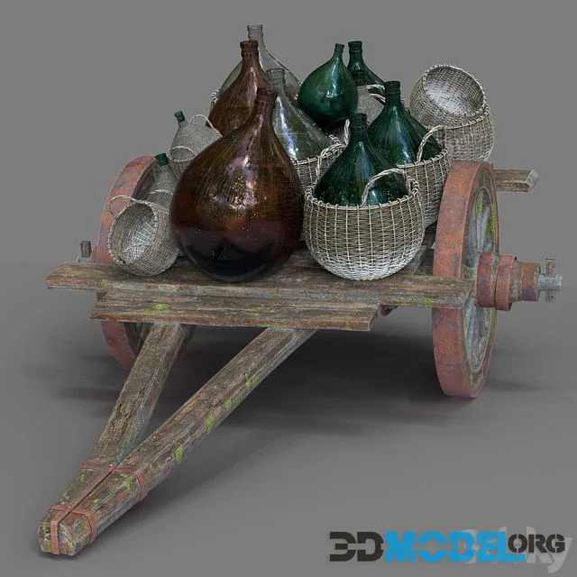 Wooden Cart