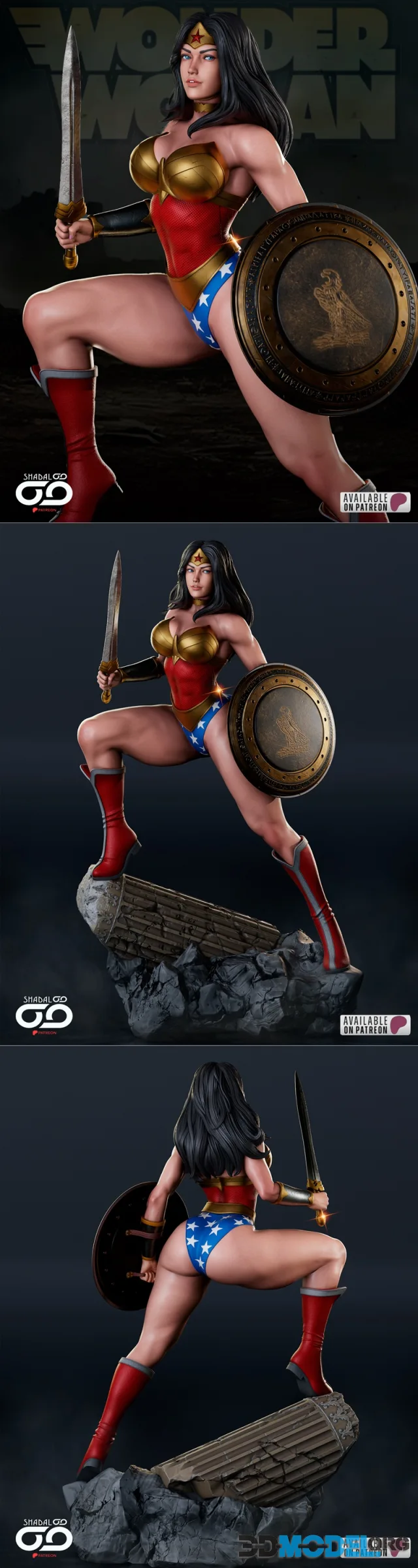Shadaloo Studios - Wander Woman – Printable