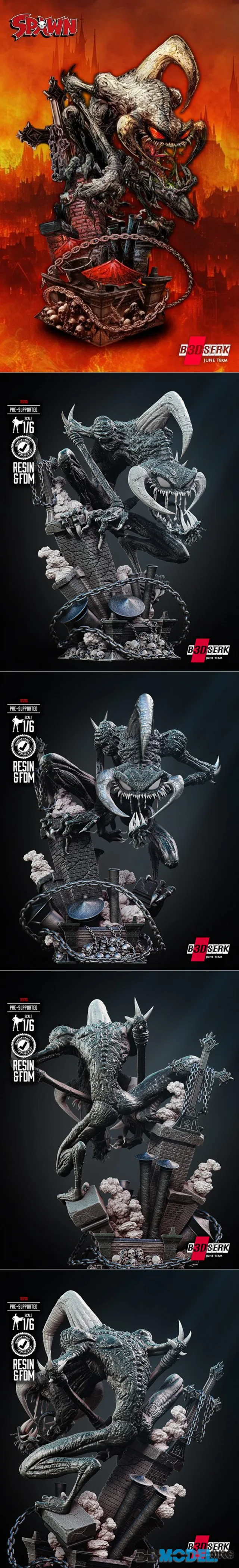 B3DSERK - Violator Sculpture – Printable