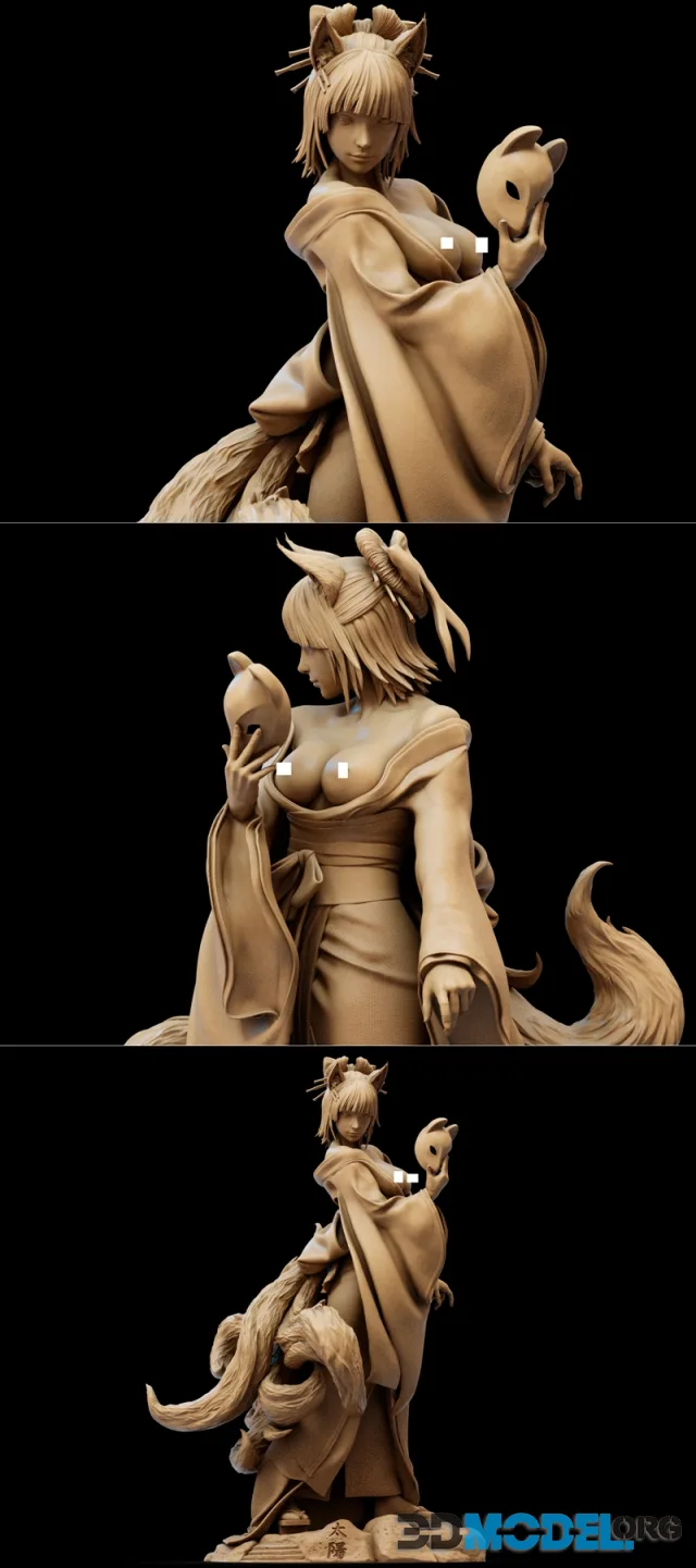 Ca 3d Studios - Amaterasu NSFW Version – Printable