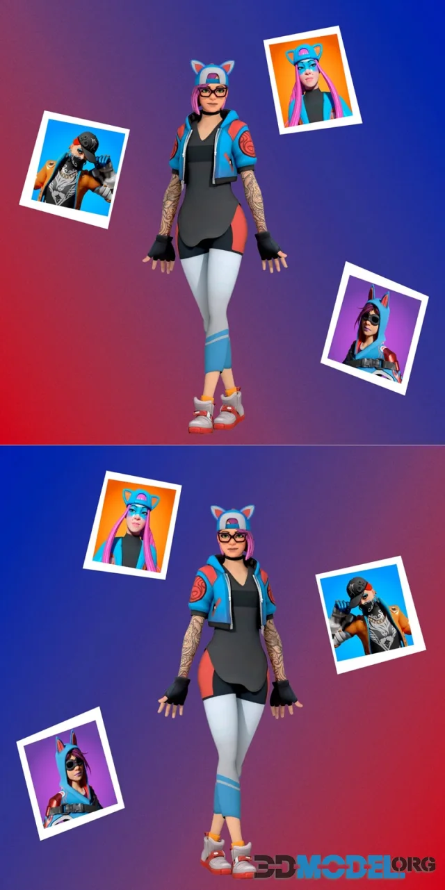 Neoncat Fortnite – Printable