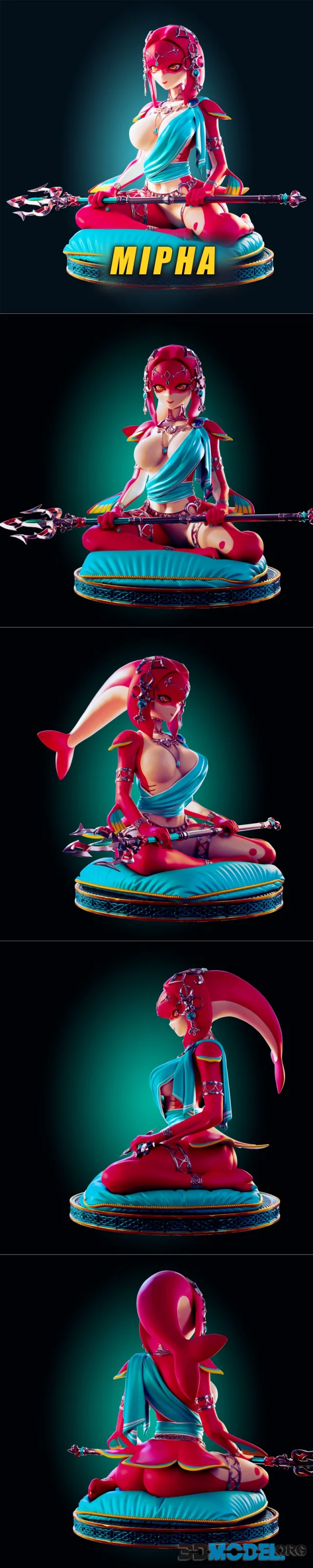Officer Rhu - Mipha – Printable