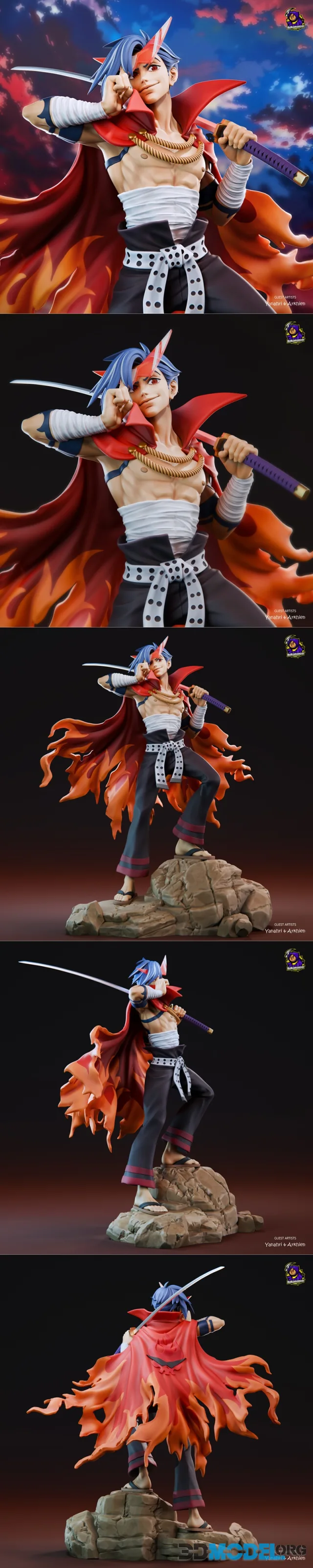 Bulkamancer Sculpts - Kamina – Printable