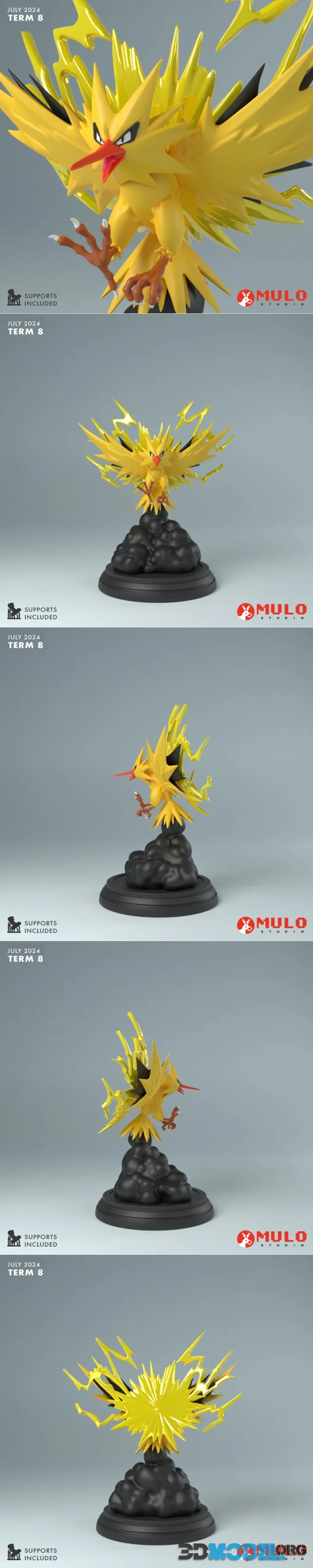 Zapdos - Mulo Studio – Printable