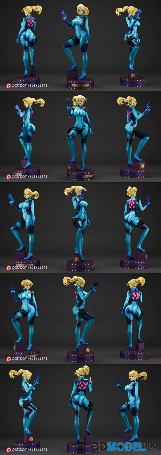 Nuskul Art - Samus Aran Metroid – Printable