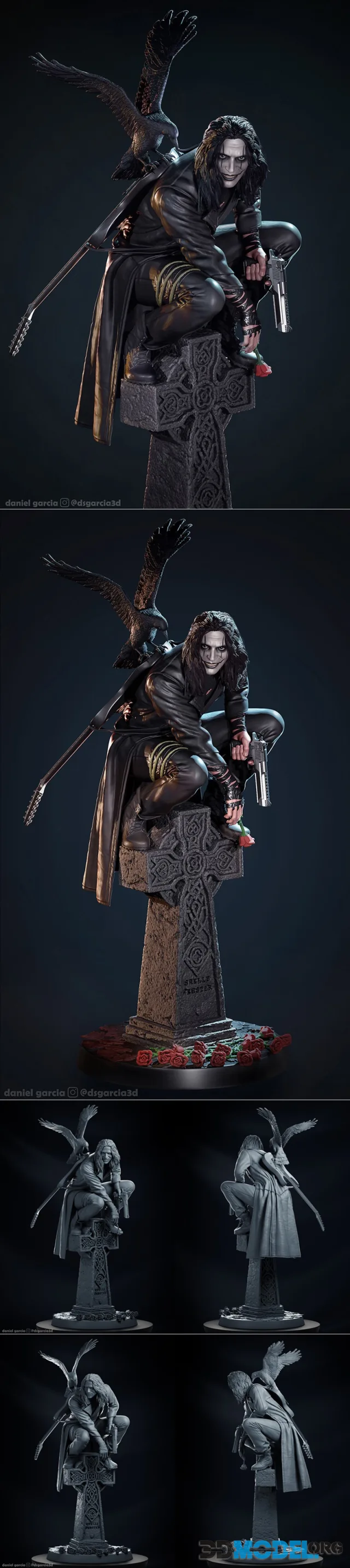 The Crow By Daniel Garcia – Printable