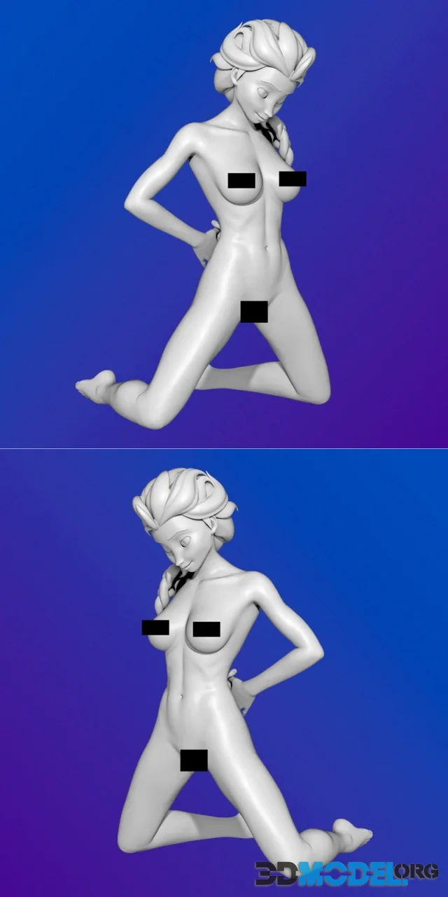 Elsa Phone Holder 3 Nsfw – Printable