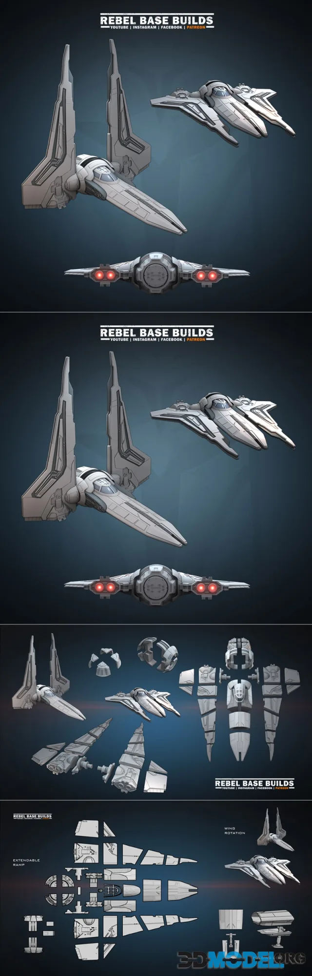 Rebel Base Builds – Printable