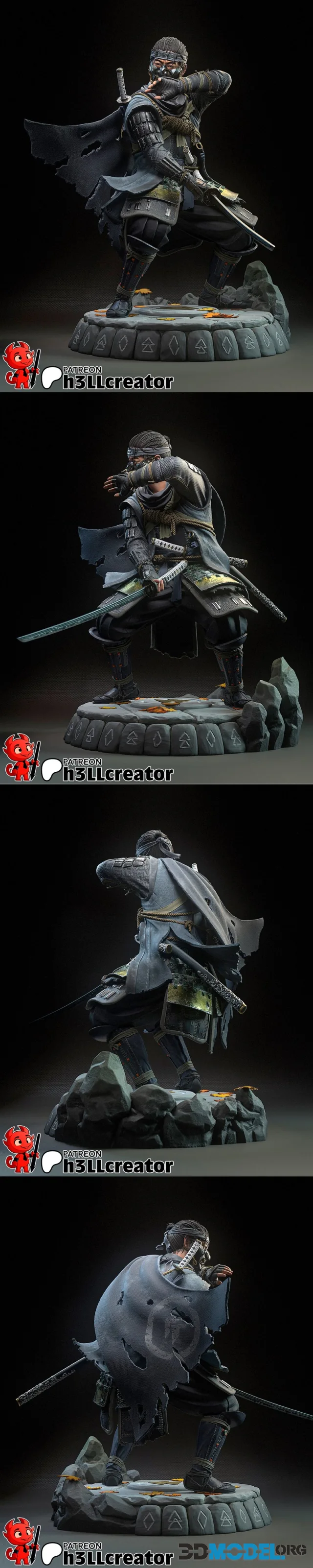 h3LL creator - Jin Sakai – Printable