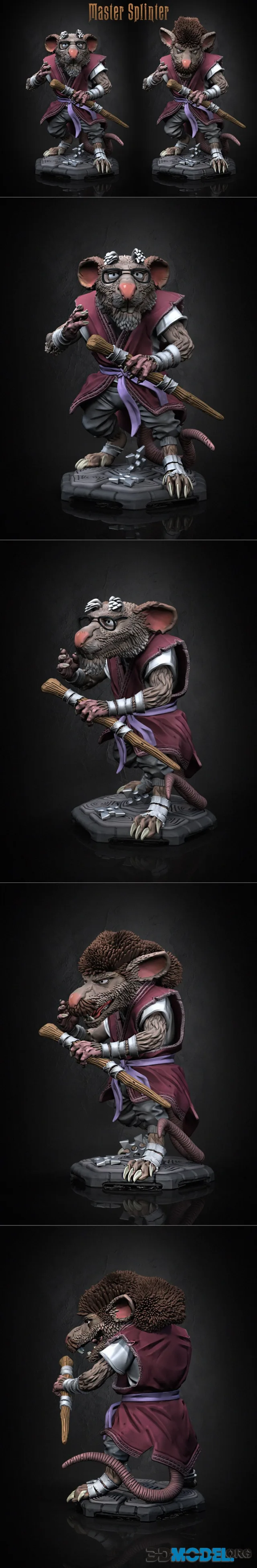 Master Splinter - TMNT Mutant Mayhem – Printable