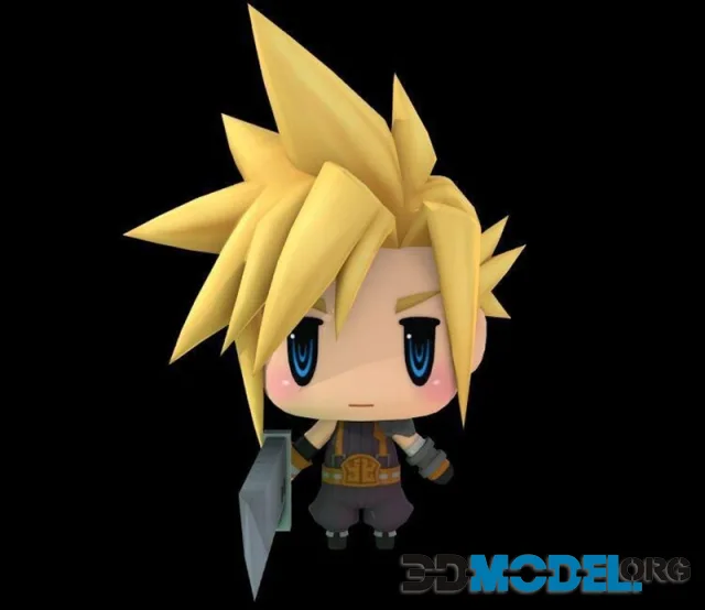 Cloud Chibi – Printable