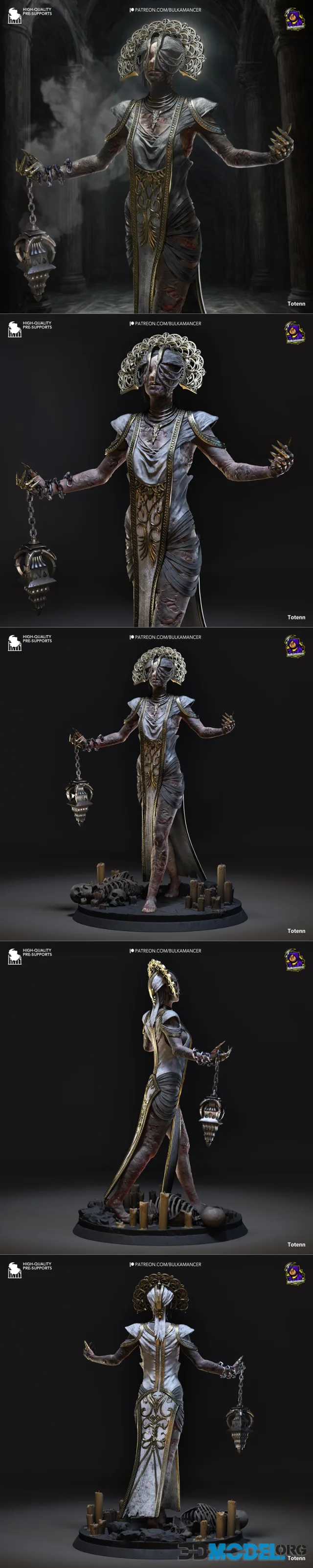 Bulkamancer Sculpts - Plague – Printable
